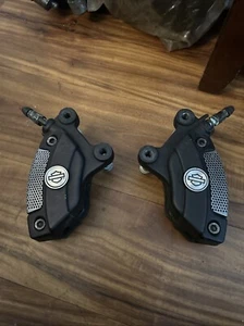 08-23 Harley Davidson Touring Electra Road Street Right/Left Front Brake Caliper - Picture 1 of 3