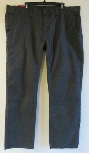 Pantalone Uomo Jordan Craig Animal Stampa Ghepardo Taglia 42x32 Cotone Grigio Cotone