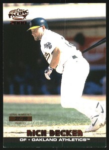 2000 Pacific Copper #307 Rich Becker /99
