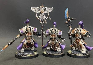 Warhammer 40K army Adeptus Custodes Allarus Custodians Painted Games Workshop - Imagen 1 de 8