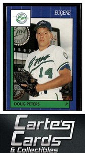 Doug Peters 1990 Grand Slam Eugene Emeralds #22  Kansas City Royals