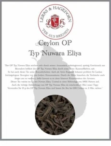 Ceylon Op Tipo Nuwara Eliya 2KG - Imagen 1 de 3