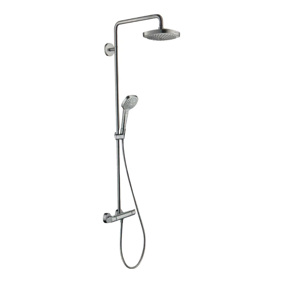 hansgrohe Metropol Einhebel Wannenarmatur Unterputz mit Hebelgriff Mattschwarz - Bild 1 von 4