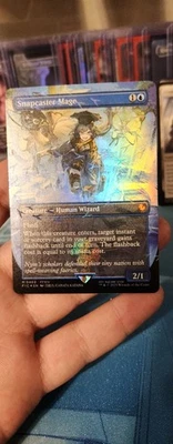 Snapcaster Mage (Borderless) (Chocobo Track Foil) Commander: Final Fantasy Foil - Image 1 of 4