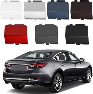 Rear Bumper Tow Hook Hole Eye Cover Cap For Mazda 6 Atenza Sedan 2013-2019 USA - Foto 1 di 21