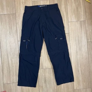 Y2K-Inspired Navy Blue Micro USA Cargo Tactical Pants Men 34 Utility Vintage - Bild 1 von 14