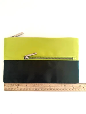 LA MER BOLSA DE MAQUIAGEM COSMÉTICA VERDE 2 TONS NOVA - Imagem 1 de 4