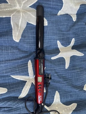 Hot Tool Helix 1" Revive Swivel Ceramic Curling Iron Wand With 8 Feet Cord Cable - Image 1 of 3