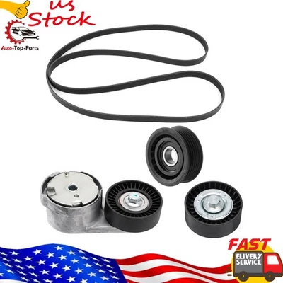 Tensor de correa de transmisión con polea loca 5184617AD para Dodge Chrysler Jeep Ram 3,6 L Foto 1 de 4