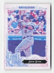 Justin Upton 2017 Topps Gypsy Queen manca piastra nera Detroit Tigers - Foto 1 di 2