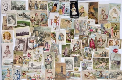 Victorian Trade Card Collection of 600 + Great Mix of 1880-1890s Advertising - Image 1 of 3