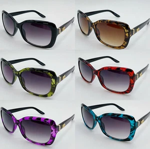 Neue modische Designer-Sonnenbrille für Damen zum Umhängen Retro Vintage (#6644) - Bild 1 von 31