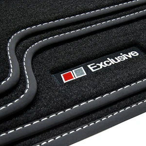 Alfombrillas Exclusive Line adecuadas para Audi Q7 2 4M Quattro S-Line a partir del año 2015- - Imagen 1 de 9