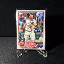 Ronald Acuna Jr. 2023 Topps Atlanta Braves Team Set ATL-1 Baseball MVP