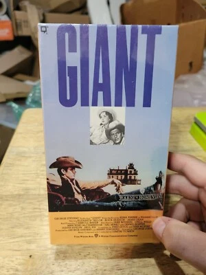 New Factory Sealed VHS Box Set 1956 Film Giant Starring James Dean - Image 1 of 4