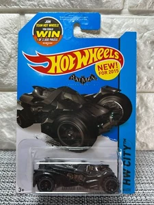 Hot Wheels HW City Batman: Arkham Knight Batmobile 61/250 New For 2015 Black - Picture 1 of 4