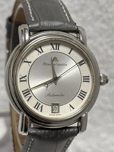 Maurice Lacroix Automatico 68774 2072 Data Funzionante Uomo dal Giappone - Foto 1 di 9
