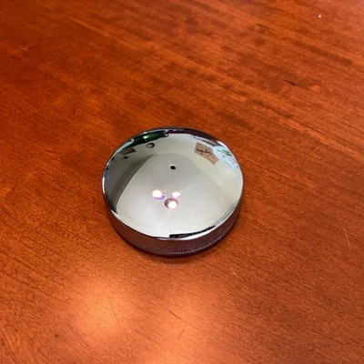 Tapa de válvula cromada ventilada NOS para MGA, MGB, MG Midget, Bugeye Sprite. Foto 1 de 3