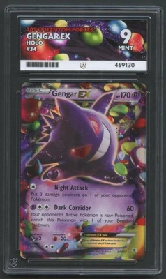 ACE 9 Mint Gengar EX 34/119 XY - Phantom Forces Holo (Not PSA) - Image 1 of 4