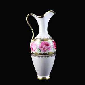 Waldershof Porzellan Dekanter - 22K Gold & Floral Design, Deutschland - Picture 1 of 10