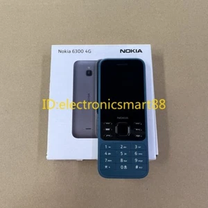 Unlocked Nokia 6300 4G WIFI Radio 2MP 4GB 512MB RAM Mobile Phone 0.3" Dual SIM - Afbeelding 1 van 30