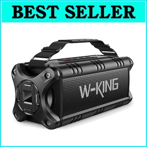 90W Waterproof Bluetooth Speaker with Deep Bass & 40H Playtime - Outdoor Power - Picture 1 of 10
