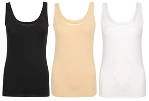 Camiseta sin mangas camisola sin mangas chaleco antiestático de microfibra para damas - Imagen 1 de 24