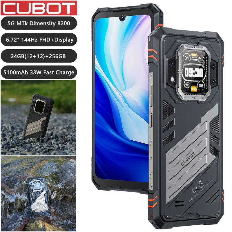 Smartphone 5G Cubot Star 2 Resistente Android Exterior Ultra Delgado Móvil Doble Pantalla Foto 1 de 4