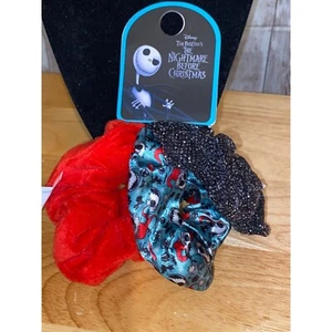 Disney Nightmare before Christmas Scrunchie 3er Set Jack Skellington Weihnachtsmann - Bild 1 von 6