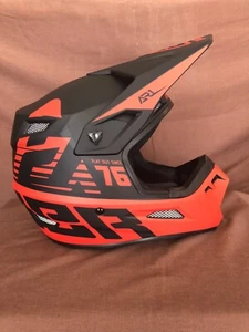 Answer Racing AR1 Bold Matte Red MX Off Road Motocross Helmet Medium - Picture 1 of 5