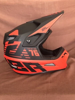 Casco de motocross todoterreno Answer Racing AR1 audaz rojo mate MX mediano Foto 1 de 4