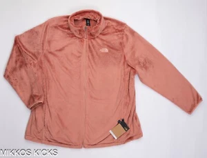 Women's The North Face Plus OSITO Soft Fleece Full Zip Jacket ROSE DAWN 3X - Picture 1 of 7