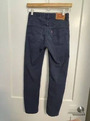 Levi's 502 Classic Tapered Khaki Pant Stretch Tan Boy’s Size 12 Reg - Image 1 of 4