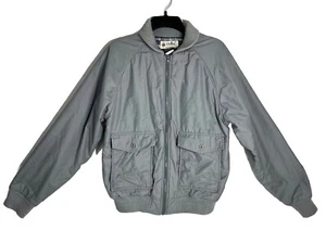 Chaqueta Bomber Ligera Duffel Para Hombre Informal Bolsillos Carga Mediana EE. UU. De Colección - Imagen 1 de 9