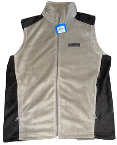 Columbia Men's Sleeveless Steens Mountain Vest Jacket, Beige, Size M, NWT - Picture 1 of 5