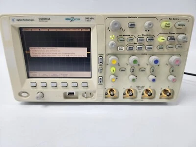 Agilent  DSO6034A Oscilloscope 300MHz , 4 Analog Channels - Image 1 of 4