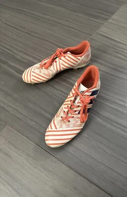 Adidas Nemeziz 17.4 FG Soccer Football Fútbol Cleats Coral White Women Size 8.5 - Image 1 of 4