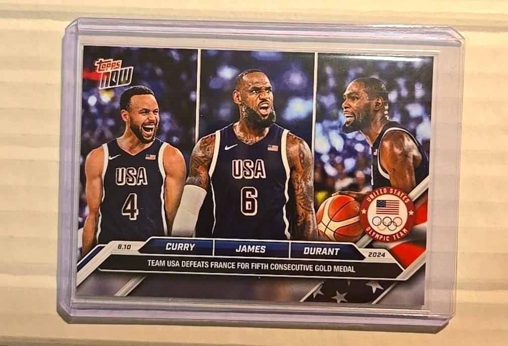 Topps Basketball Olympic Games Trading Cards & Accessories for