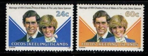 Cocos (Keeling) Islands 1981 Charles and Di Wedding SG70-71 MNH - Picture 1 of 1
