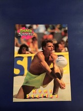 1992 Beach Sports # 10 KENT STEFFES Rookie Volley Ball Collector Card