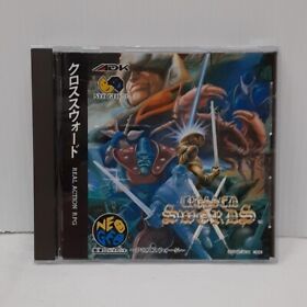 SNK Neo Geo CD -ADK Crossed Swords - Japan Japanese free shipping