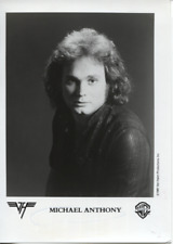 1981 Press Photo of Musician Michael Anthony Bassist For Van Halen