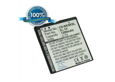 NEW Battery for Nokia 701 C7 C7-00 BL-5K Li-ion UK Stock - Image 1 of 4