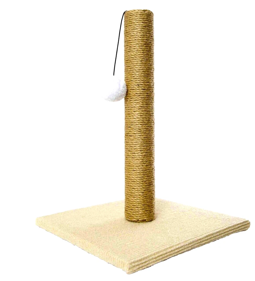 SmartCat Ultimate Scratching Post – Beige, Large Tower - Image 1 of 1
