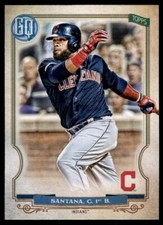 2020 Topps Gypsy Queen Carlos Santana . Cleveland Indians #31