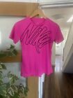 Girls Active Tshirt Top By Nike Size Large 146-156Cm Pink