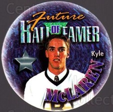 1995-96 Canada Games NHL POGS Inserts #35 Kyle McLaren