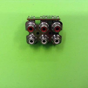 Haier DVD101 DVD Video Player Audio Input Jacks Jack 1-1356-0286-0000-R - Picture 1 of 2