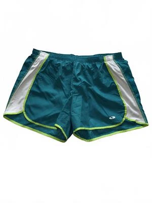 C9 Champion Running Shorts - Teal with Reflective Details - Image 1 of 4