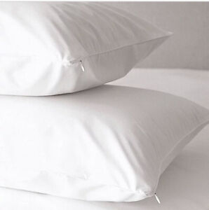 The White Company Zip Closure Pillow Protectors - Set of 2 Superking
